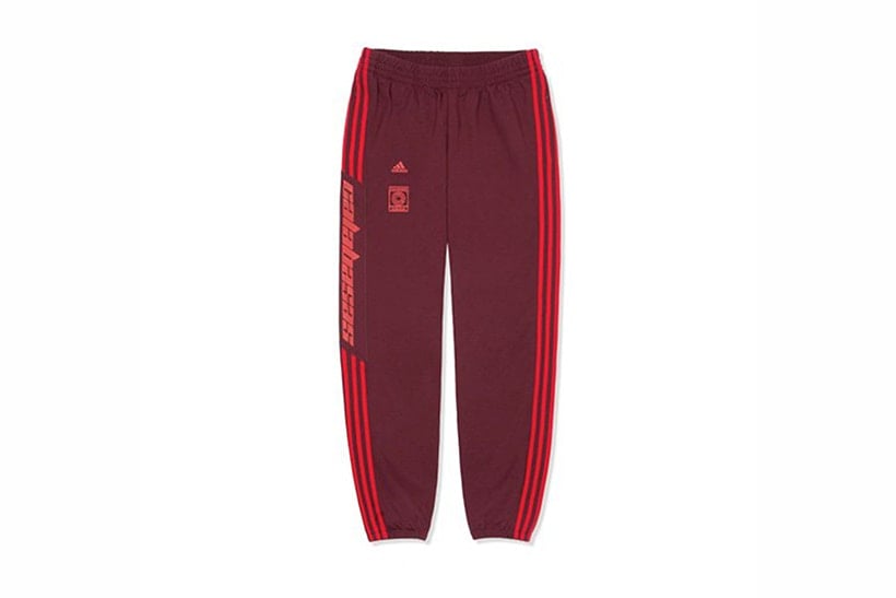 Calabasas track pants maroon sale